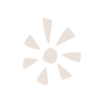 Graphique simplifié d'un soleil avec huit rayons dans des tons pastel sur fond blanc.